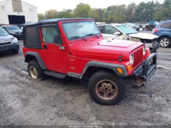  Salvage Jeep Wrangler