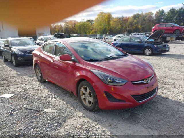  Salvage Hyundai ELANTRA
