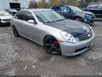  Salvage INFINITI G35x