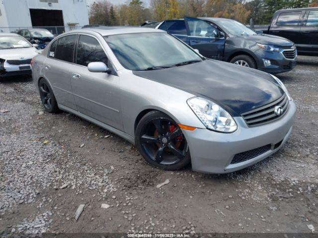  Salvage INFINITI G35x