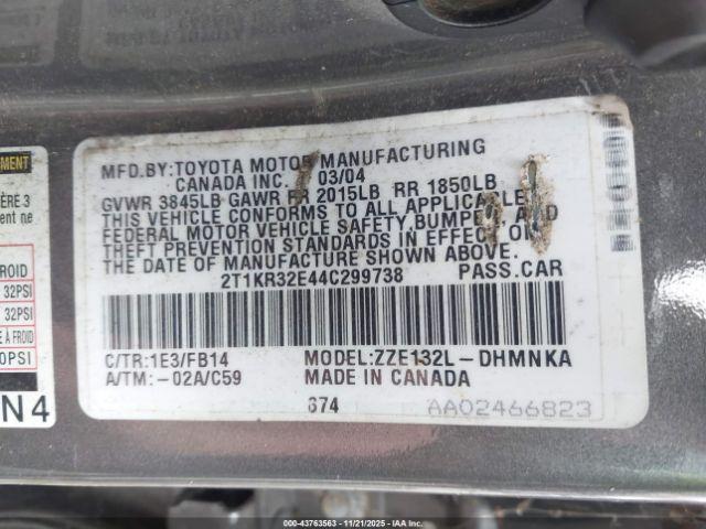 Toyota Matrix Xr Image 3