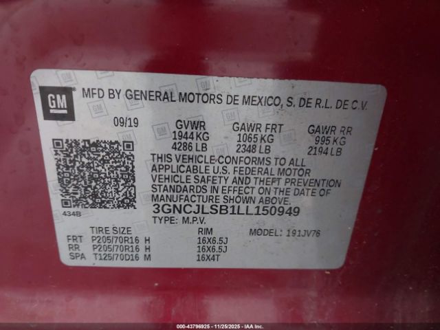 Chevrolet Trax Fwd Lt Image 7