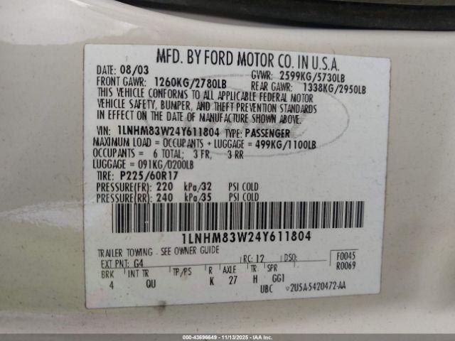 Lincoln Towncar Ultimate Image 16