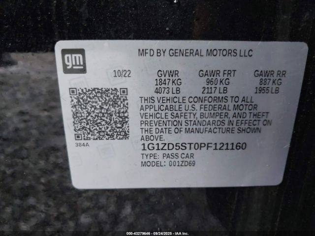 Chevrolet Malibu Fwd 1lt Image 3