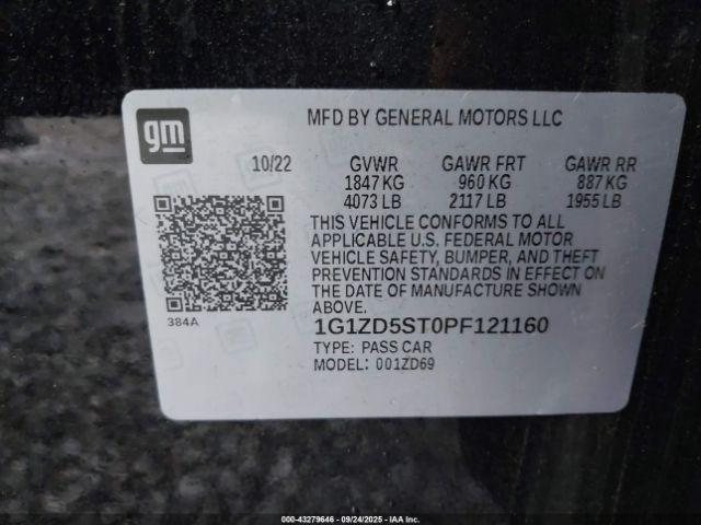 Chevrolet Malibu Fwd 1lt Image 3