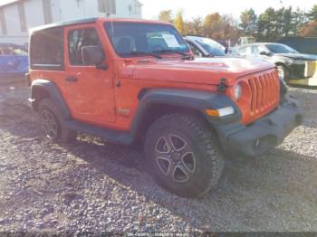  Salvage Jeep Wrangler