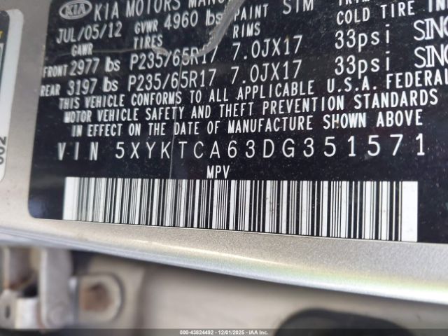 Kia Sorento Lx Image 10