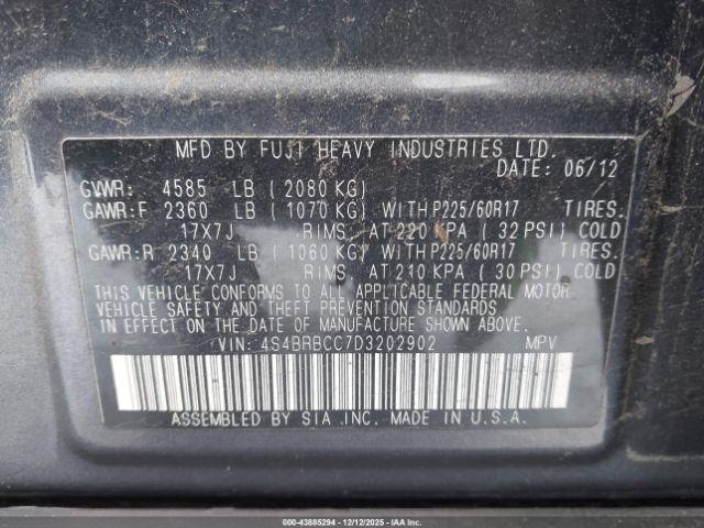 Subaru Outback 2.5i Premium Image 7