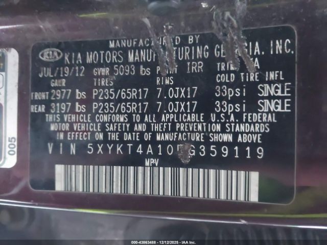 Kia Sorento Lx Image 7