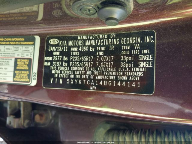 Kia Sorento Lx Image 8