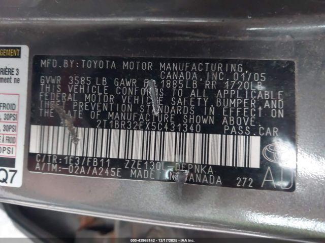 Toyota Corolla Le Image 7