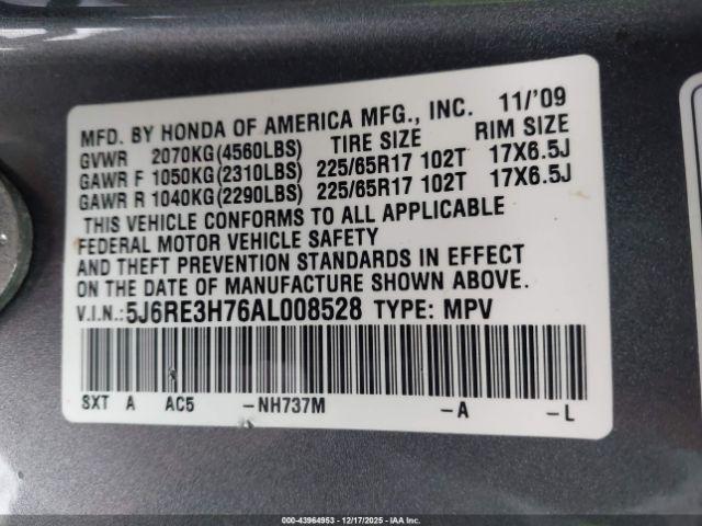 Honda CR-V Ex-l Image 16