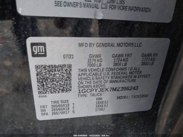 Chevrolet Silverado 1500 4wd  Short Bed Lt With 2fl Image 8