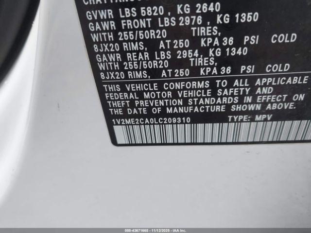 Volkswagen Atlas 3.6l V6 Sel Image 9