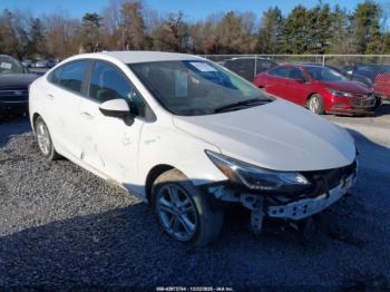  Salvage Chevrolet Cruze