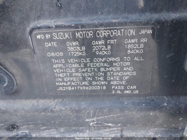 Suzuki SX4 Touring Image 5