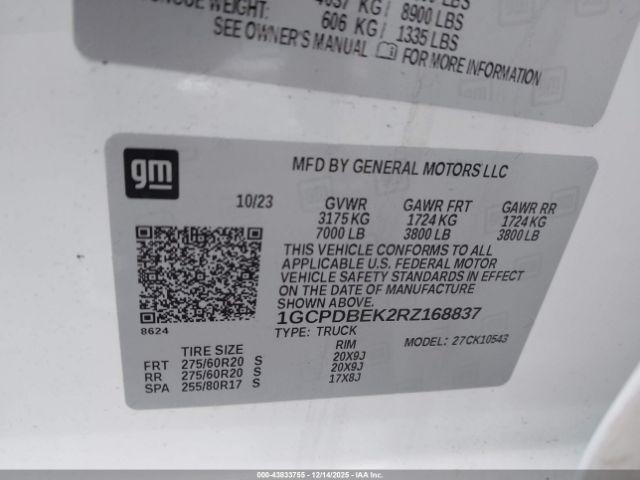 Chevrolet Silverado 1500 4wd  Short Bed Custom Image 9