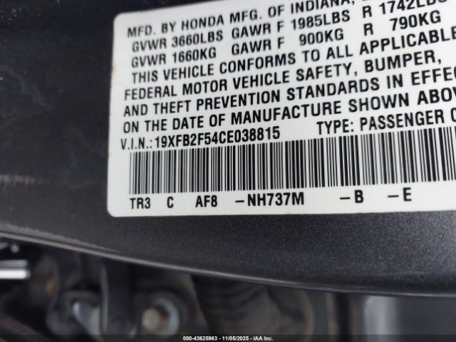 Honda Civic Lx Image 2