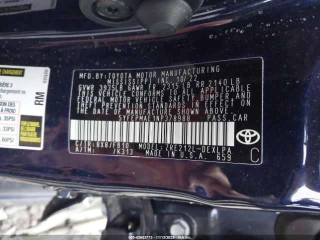 Toyota Corolla Le Image 3