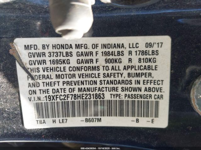 Honda Civic Ex Image 10