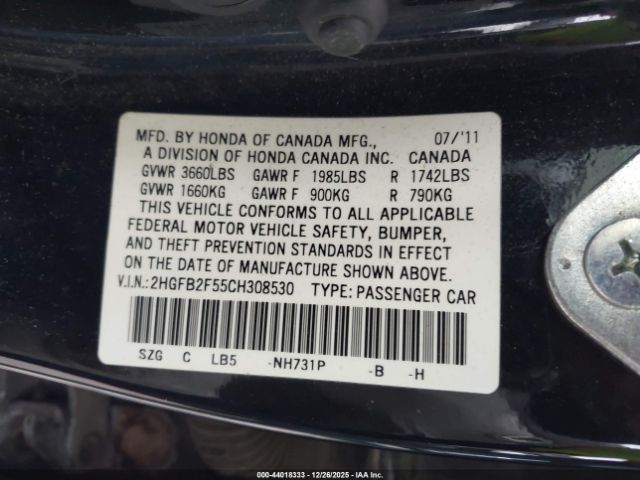 Honda Civic Lx Image 11