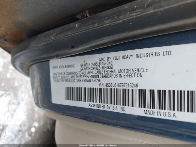 Subaru Legacy 2.5i Image 3