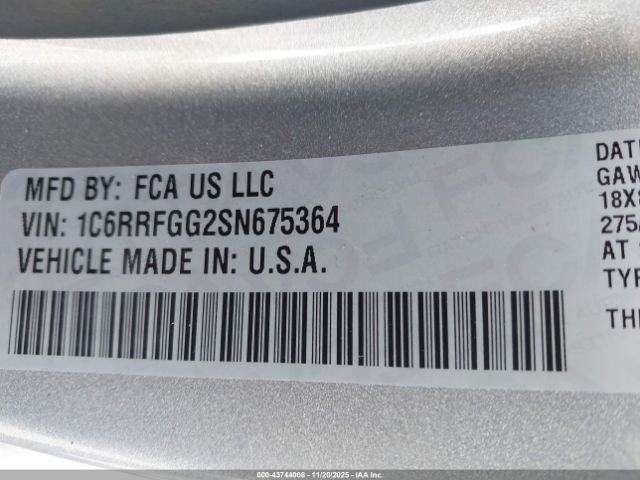 Ram 1500 Tradesman  4x4 5'7 Box Image 15