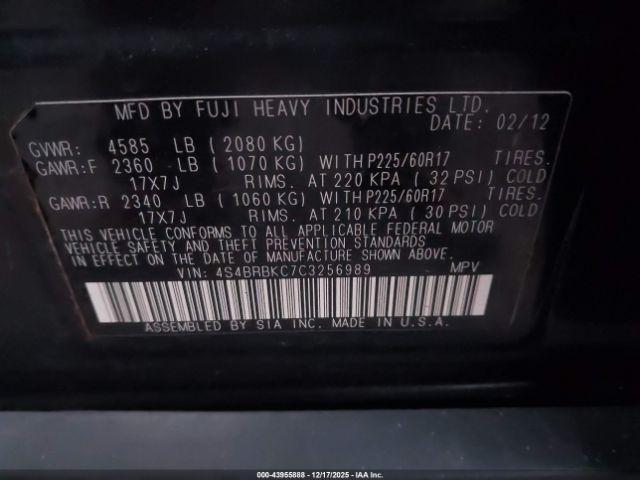 Subaru Outback 2.5i Limited Image 3