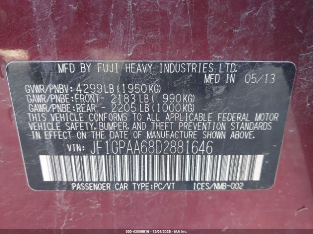 Subaru Impreza 2.0i Image 7