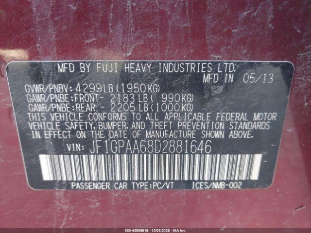 Subaru Impreza 2.0i Image 7