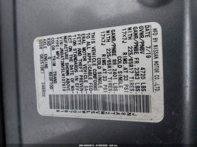 Nissan Rogue Sv Intelligent Awd Image 10