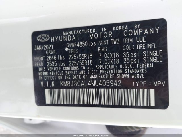 Hyundai TUCSON Limited Image 11