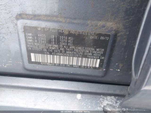 Subaru Legacy 2.5i Premium Image 10