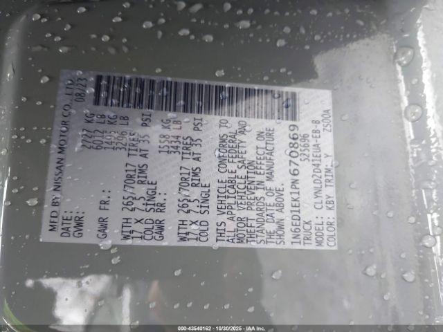 Nissan Frontier Pro-4x 4x4 Image 6