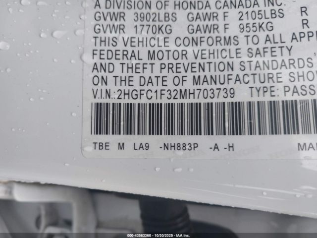 Honda Civic Ex Image 7